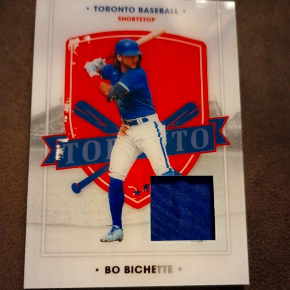 Bo Bichette 2021 Panini Chronicles America's Pastime Patch Insert MINT-GEM